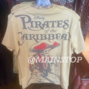 Disney Parks Pirates Of The Caribbean Skeleton Dead Men Shirt Disneyland Resort